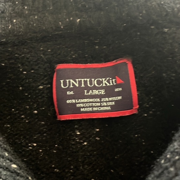 Untilckit Men’s Lambswool Sweater - Picture 2 of 8